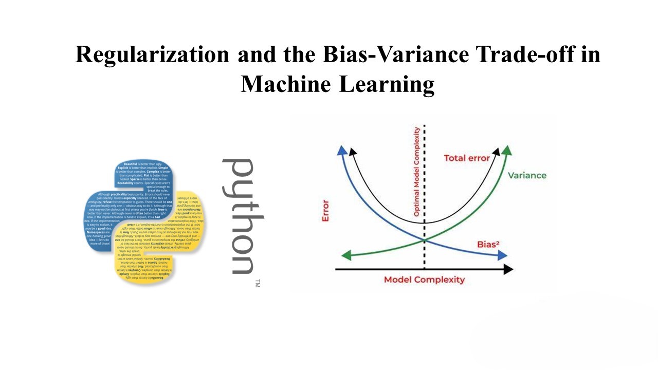 Regularization and the Bias-Variance Trade-off in Machine Learning